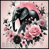 Floral Elephant 2 20 OZ Sublimation Wrap