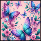 Butterfly Bloom 5 20 OZ Sublimation Wrap