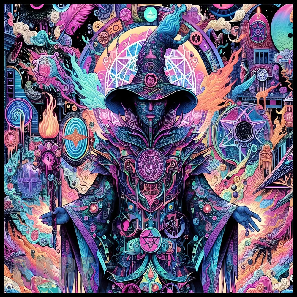 Mystical Sorcerer 20 OZ Sublimation Wrap