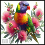Colorful Parrot 4 20 OZ Sublimation Wrap