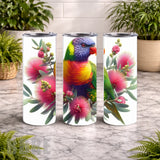 Colorful Parrot 4 20 OZ Wrap Mockup