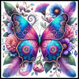 Butterfly Blossom 4 20 OZ Sublimation Wrap