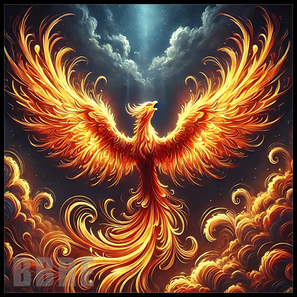 Fiery Phoenix 20 OZ Sublimation Wrap