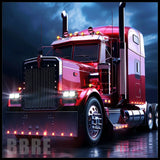 Red Truck 5 20 OZ Sublimation Wrap
