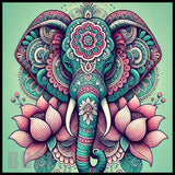Elephant Mandala 3 20 OZ Sublimation Wrap