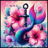 Mermaid Anchor 3 20 OZ Sublimation Wrap