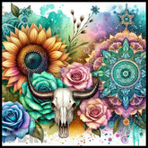 Floral Mandala 20 OZ Sublimation Wrap