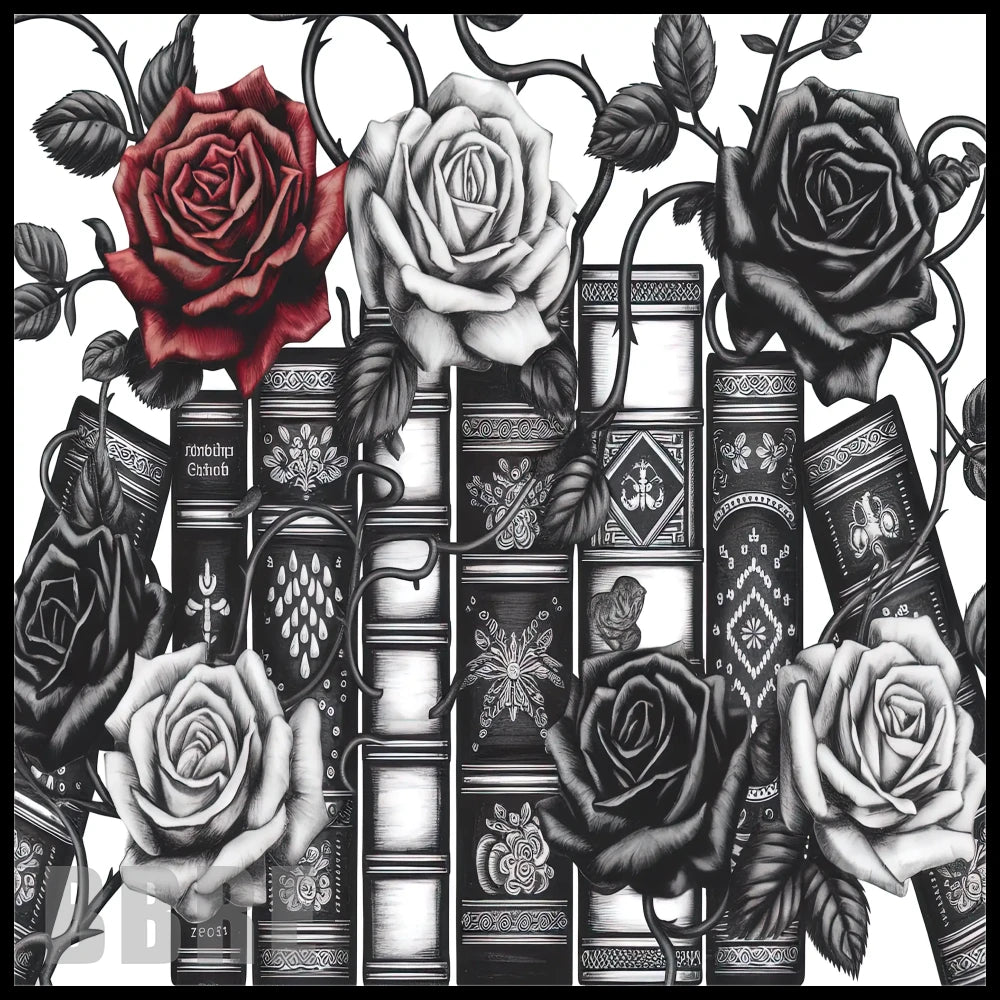Rose Book 20 OZ Sublimation Wrap