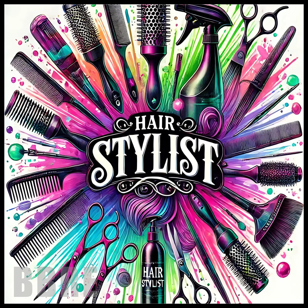 Hair Stylist 20 OZ Sublimation Wrap