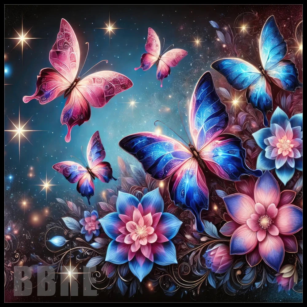 Butterfly Bloom 7 20 OZ Sublimation Wrap