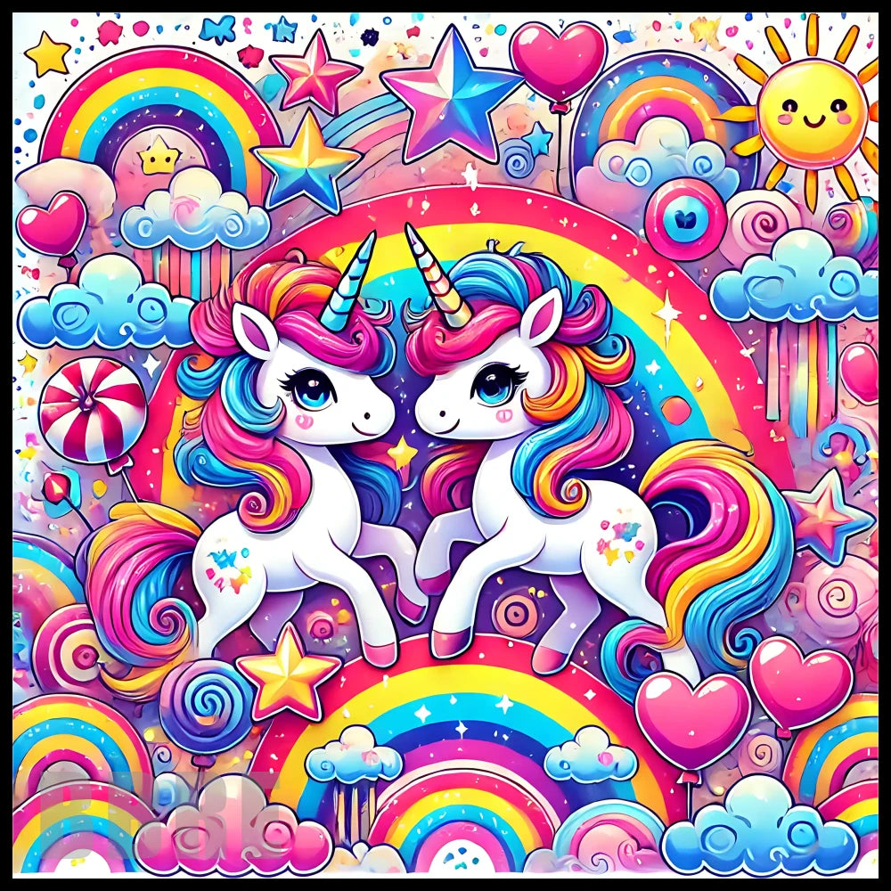 Unicorn Rainbow 20 OZ Sublimation Wrap