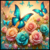 Butterfly Blooms 2 20 OZ Sublimation Wrap