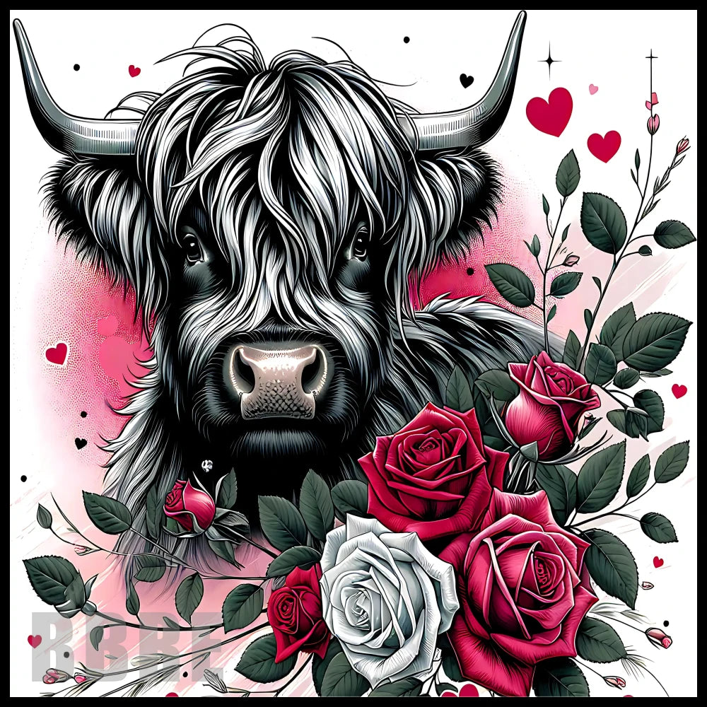 Highland Cow 3 20 OZ Sublimation Wrap