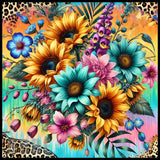 Floral Burst 20 OZ Sublimation Wrap