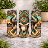 Buffalo Skull 20 OZ Wrap Mockup