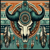 Buffalo Skull 2 20 OZ Sublimation Wrap