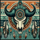 Buffalo Skull 2 20 OZ Sublimation Wrap