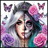 Skull Butterfly 20 OZ Sublimation Wrap