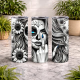 Sugar Skull 2 20 OZ Wrap Mockup