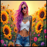Sunflower Beauty 2 20 OZ Sublimation Wrap