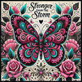 Butterfly Blossom 8 20 OZ Sublimation Wrap