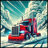 Red Truck 6 20 OZ Sublimation Wrap