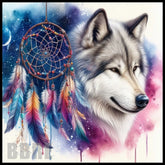 Wolf Dreamcatcher 4 20 OZ Sublimation Wrap