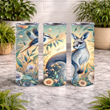 Kangaroo Kookaburra 20 OZ Wrap Mockup