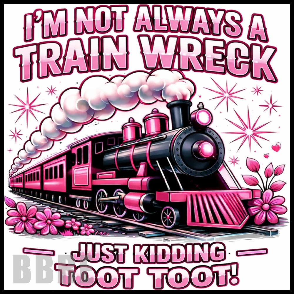 Train Wreck 20 OZ Sublimation Wrap