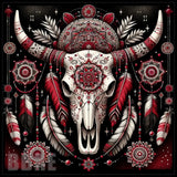 Red Skull Art 20 OZ Sublimation Wrap