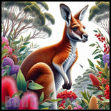 Kangaroo Blossom 20 OZ Sublimation Wrap