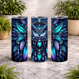 Mystic Owl 20 OZ Wrap Mockup
