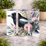 Floral Bird 20 OZ Wrap Mockup
