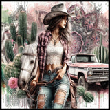 Cowgirl Spirit 20 OZ Sublimation Wrap