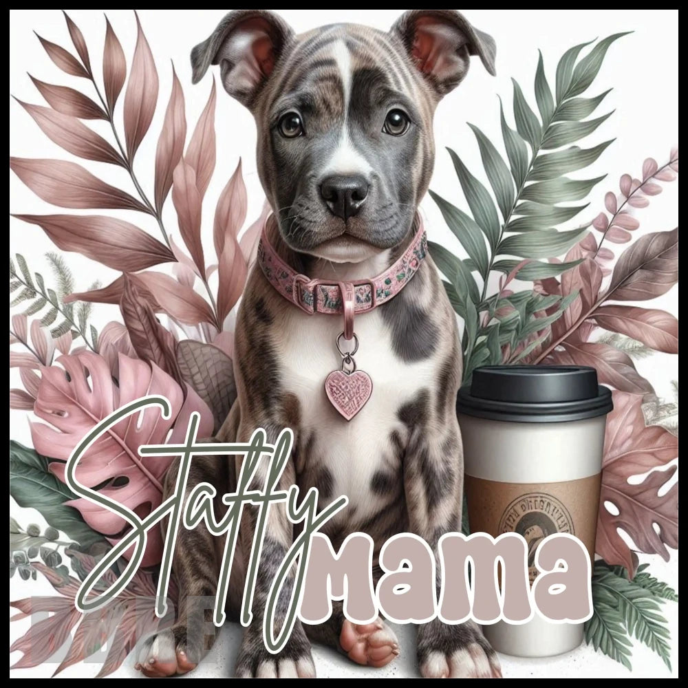 Staffy Mama 20 OZ Sublimation Wrap