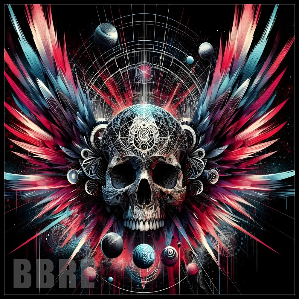 Cosmic Skull 2 20 OZ Sublimation Wrap