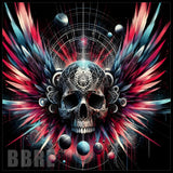 Cosmic Skull 2 20 OZ Sublimation Wrap