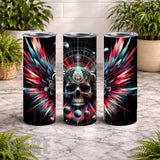 Cosmic Skull 2 20 OZ Wrap Mockup