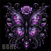 Purple Butterfly 20 OZ Sublimation Wrap
