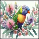 Colorful Parrot 3 20 OZ Sublimation Wrap