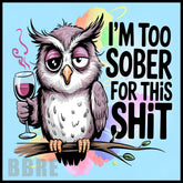 Sober Owl 20 OZ Sublimation Wrap