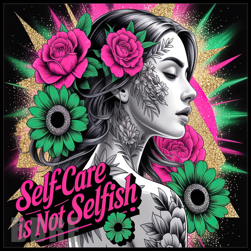 Self Care 20 OZ Sublimation Wrap