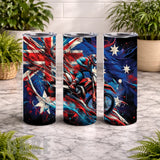 Australian Motocross 20 OZ Wrap Mockup