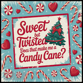 Candy Cane 20 OZ Sublimation Wrap