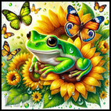 Frog Butterflies 20 OZ Sublimation Wrap