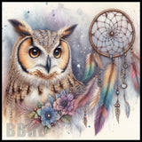Owl Dreamcatcher 3 20 OZ Sublimation Wrap