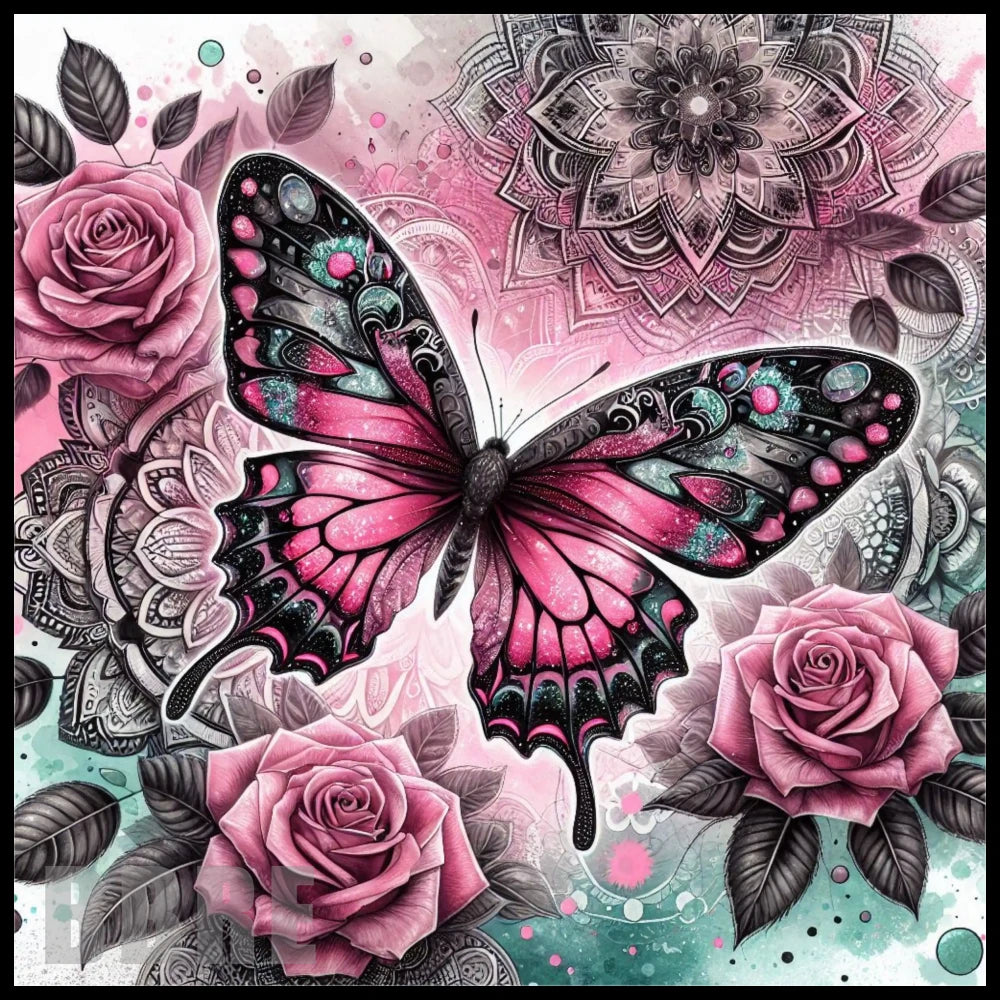 Butterfly Blossom 11 20 OZ Sublimation Wrap