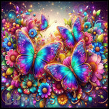Butterfly Bloom 8 20 OZ Sublimation Wrap