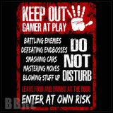 Gamer Warning 20 OZ Sublimation Wrap