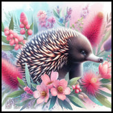 Floral Echidna 20 OZ Sublimation Wrap